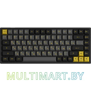 Клавиатура Akko 3084B Plus Black & Gold (Akko CS Jelly Purple)